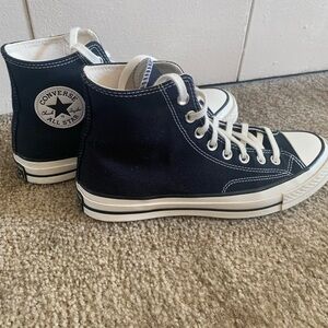 Converse Black and White High-Tops